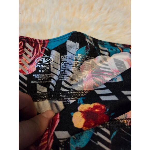 Girls Athletic Activewear Clothes leggings shirts lot size M 7-8 - Picture 7 of 10